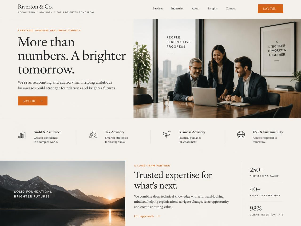 Example of a website we build